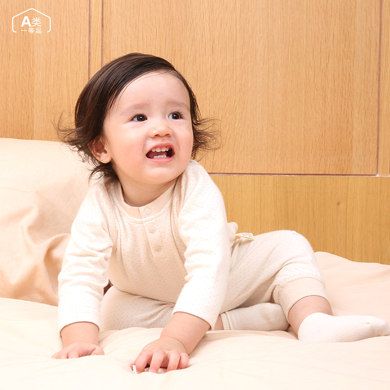 Chemise boutonnée en coton biologique pour bébé et tout-petit ANNIEWIN