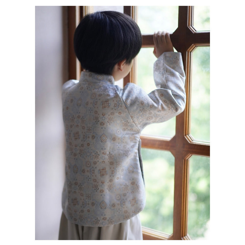 Veste jacquard à manches oversize pour garçon MaNa
