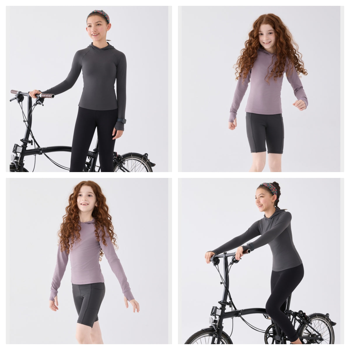 Jollybean Dofit AeroFlex Girls' Performance Hoodie (120-170/5y-Adult)