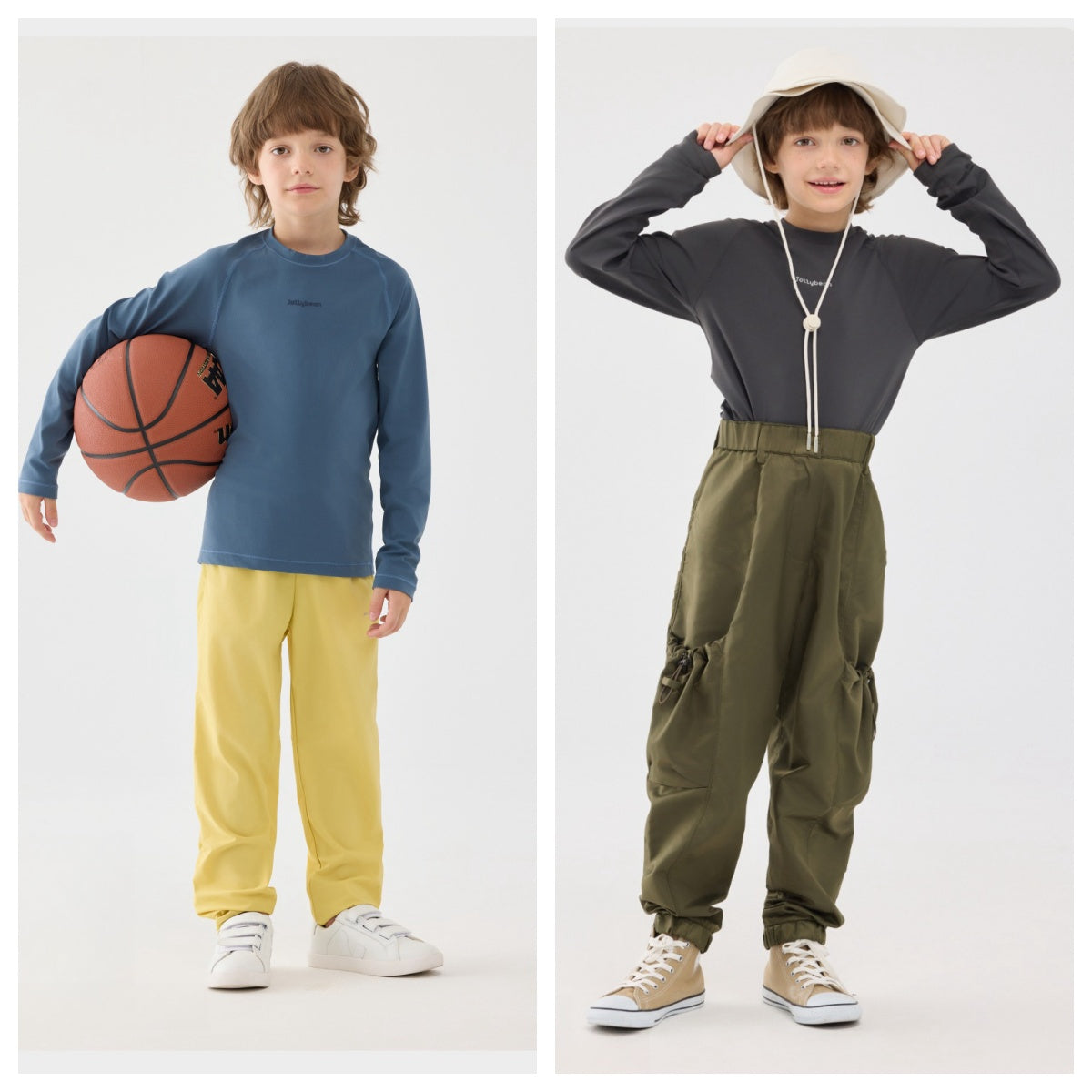 Jollybean Dofit DynaFlex Boys' Long-Sleeve Performance Tee (120-170/5y-Adult)