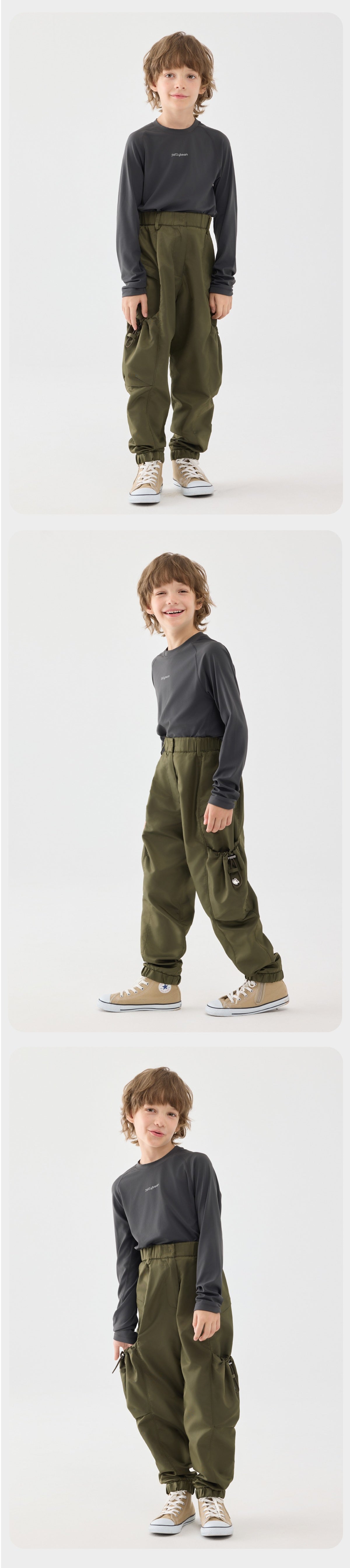 Jollybean Dofit DynaFlex Boys' Long-Sleeve Performance Tee (120-170/5y-Adult)