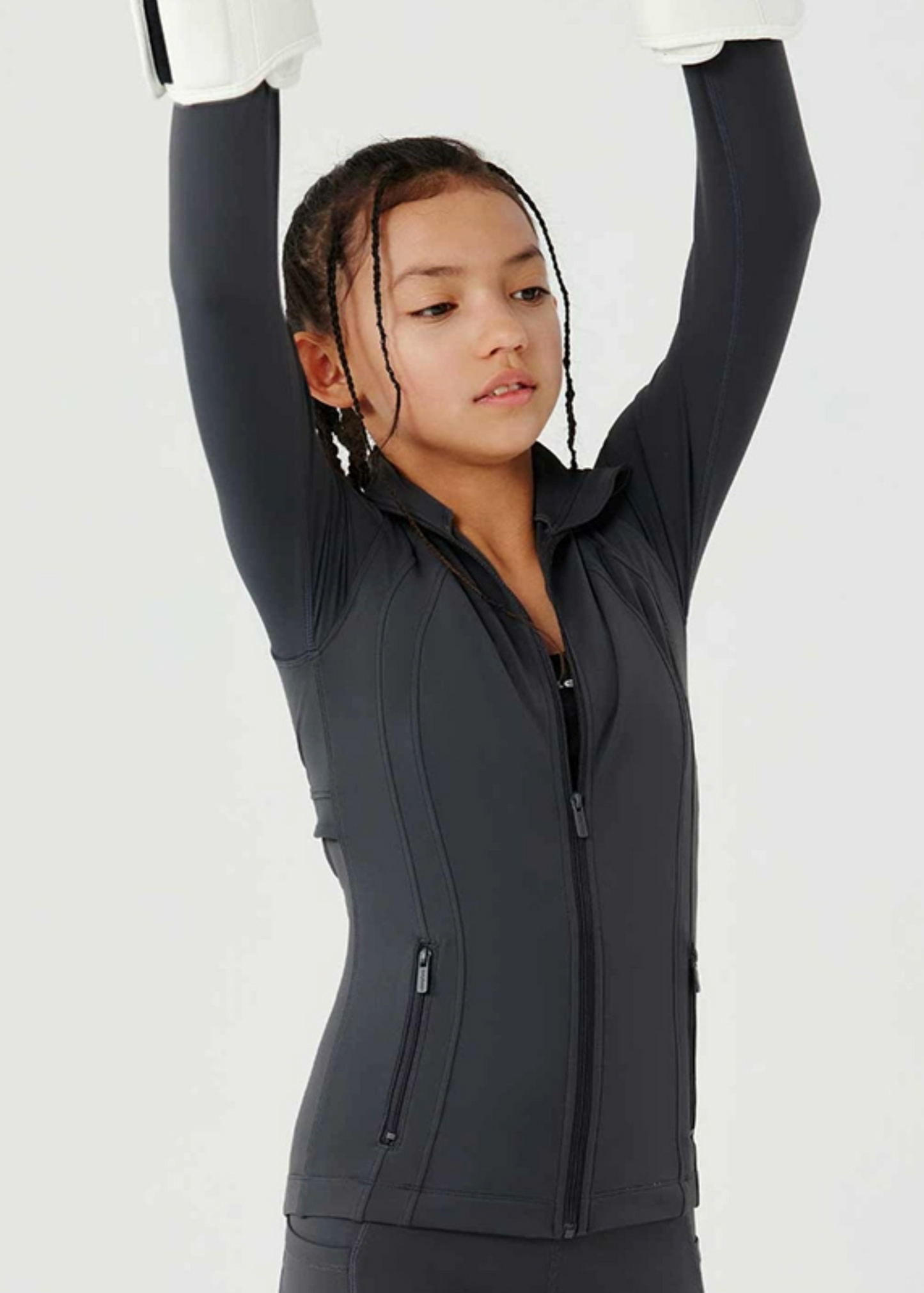 Jollybean Girls SculptZip Performance Slim Jacket (110-170/ 4y-Adult)