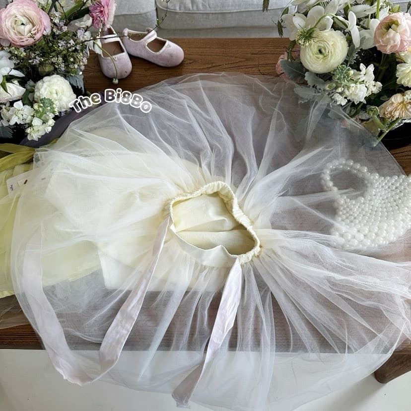 La jupe tutu en tulle pour fille Bi8Bo