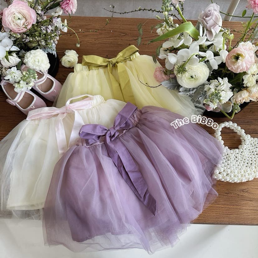 La jupe tutu en tulle pour fille Bi8Bo