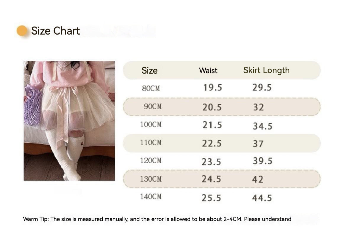 The Bi8Bo Girl Tulle Tutu Skirt