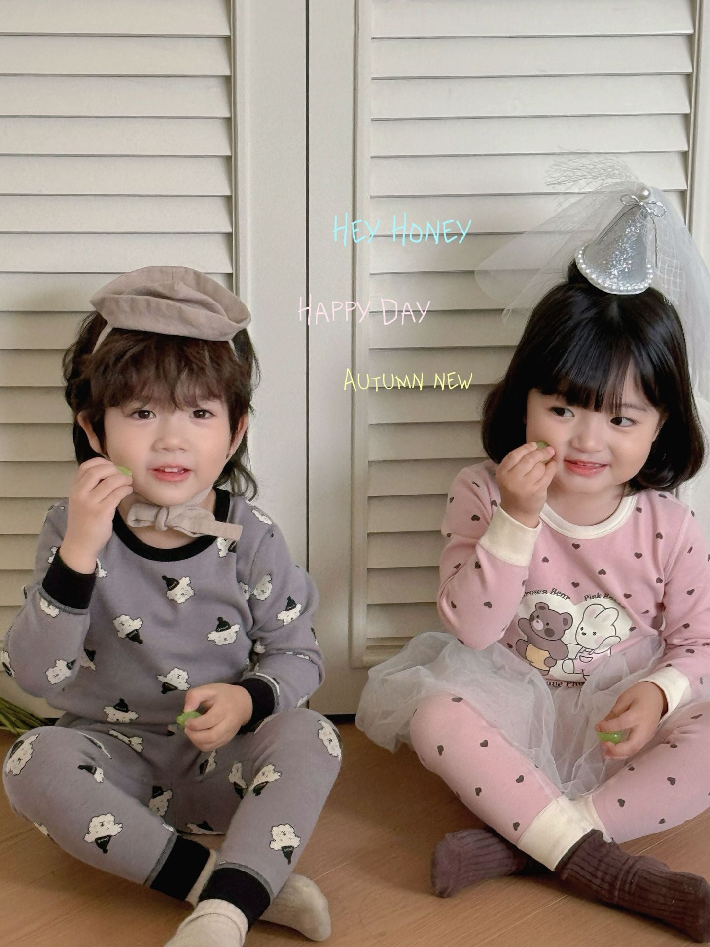 DXJ Kids Cozy Pyjama Set