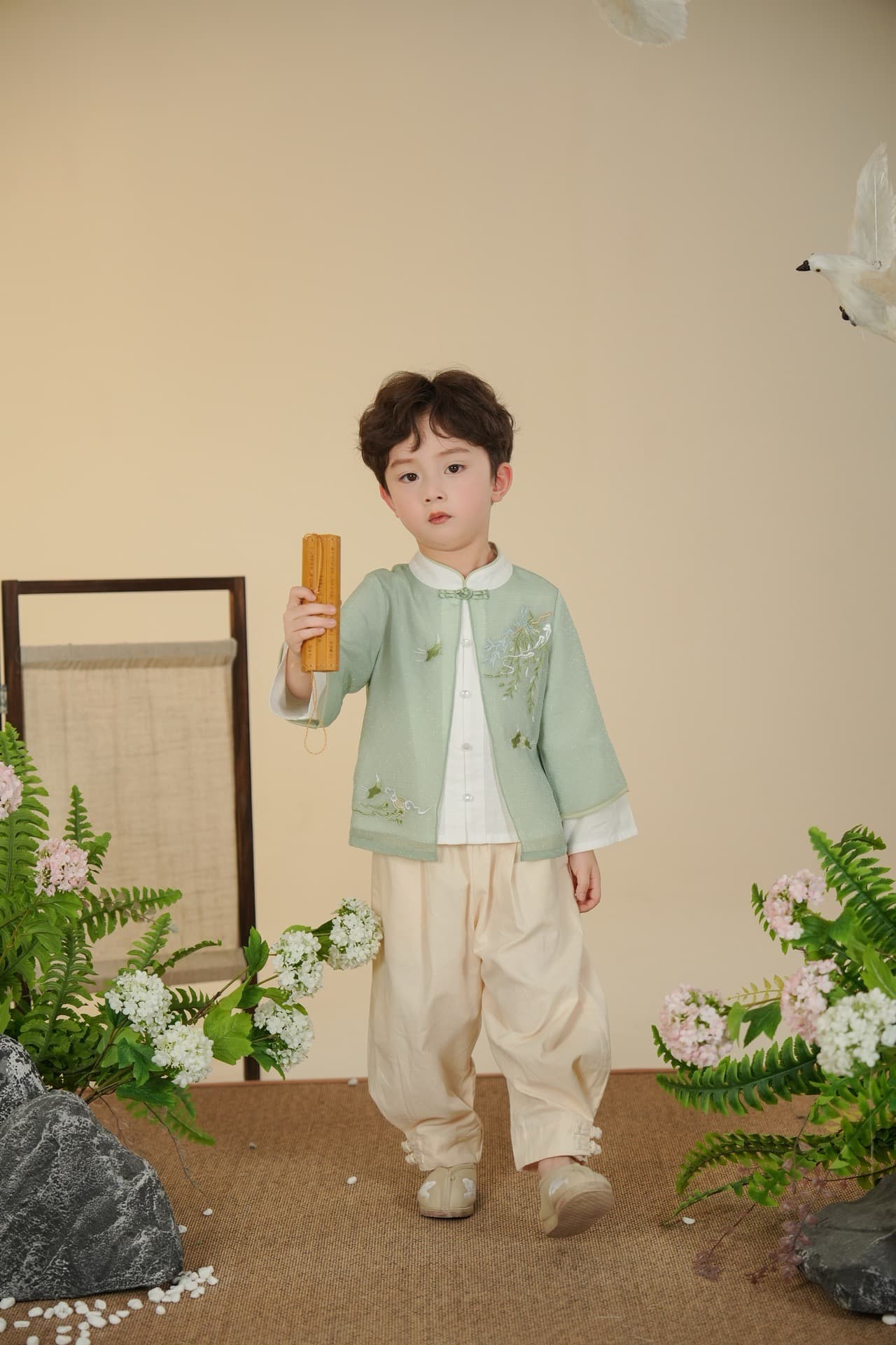 JXGX 2024 Boy Hanfu Top-LiuYan