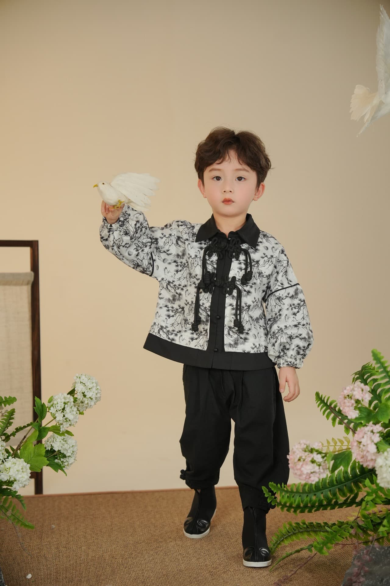 JXGX 2024 Boy Hanfu Top-YunChuan