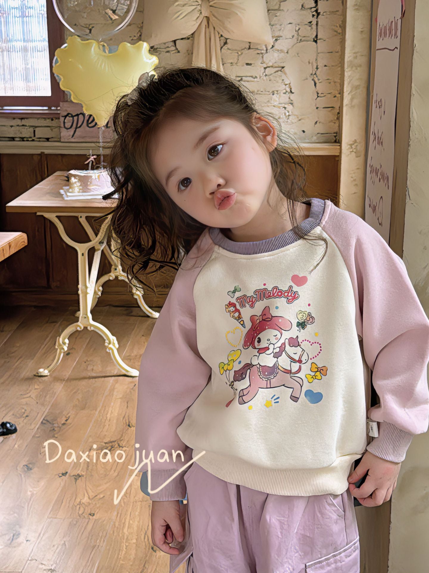 Ensemble vichy d'été pour fille DXJ Berry