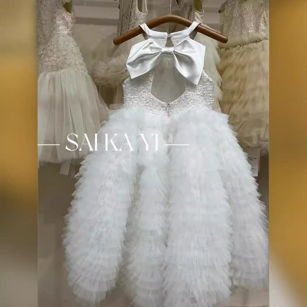 SaiKaYi Girl Sleeveless Princess Dress