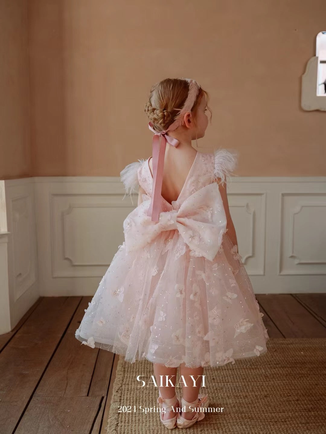 Robe de princesse rose SaiKaYi Girl