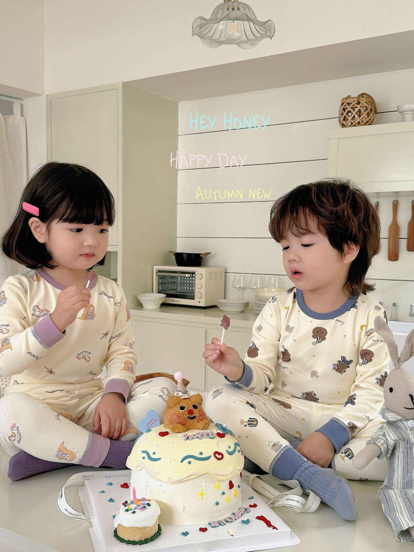 DXJ Kids Cozy Pyjama Set