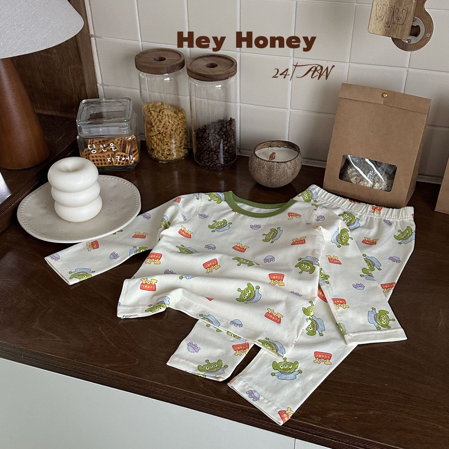 DXJ Kids Printed Home-wear Set