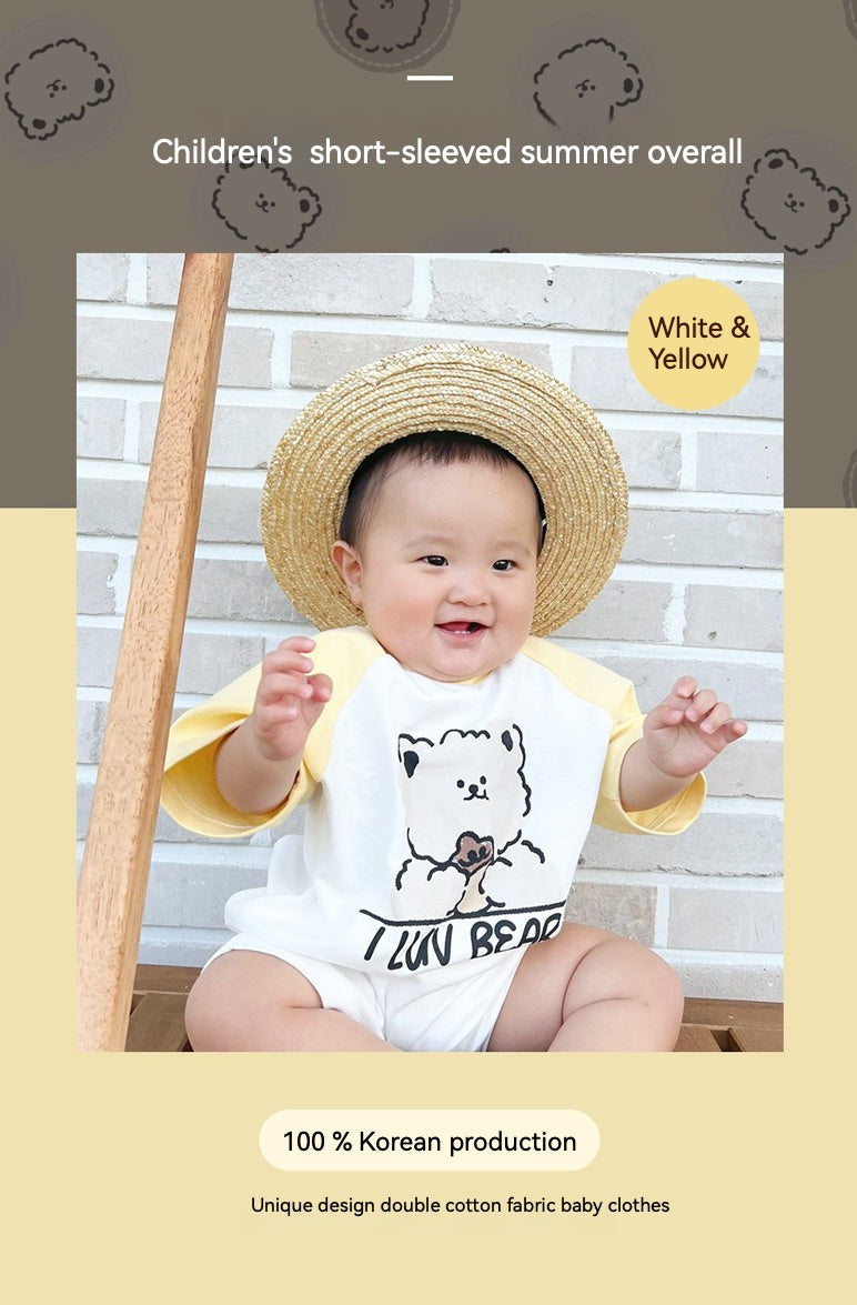 UbMom Baby Bear Summer Overall