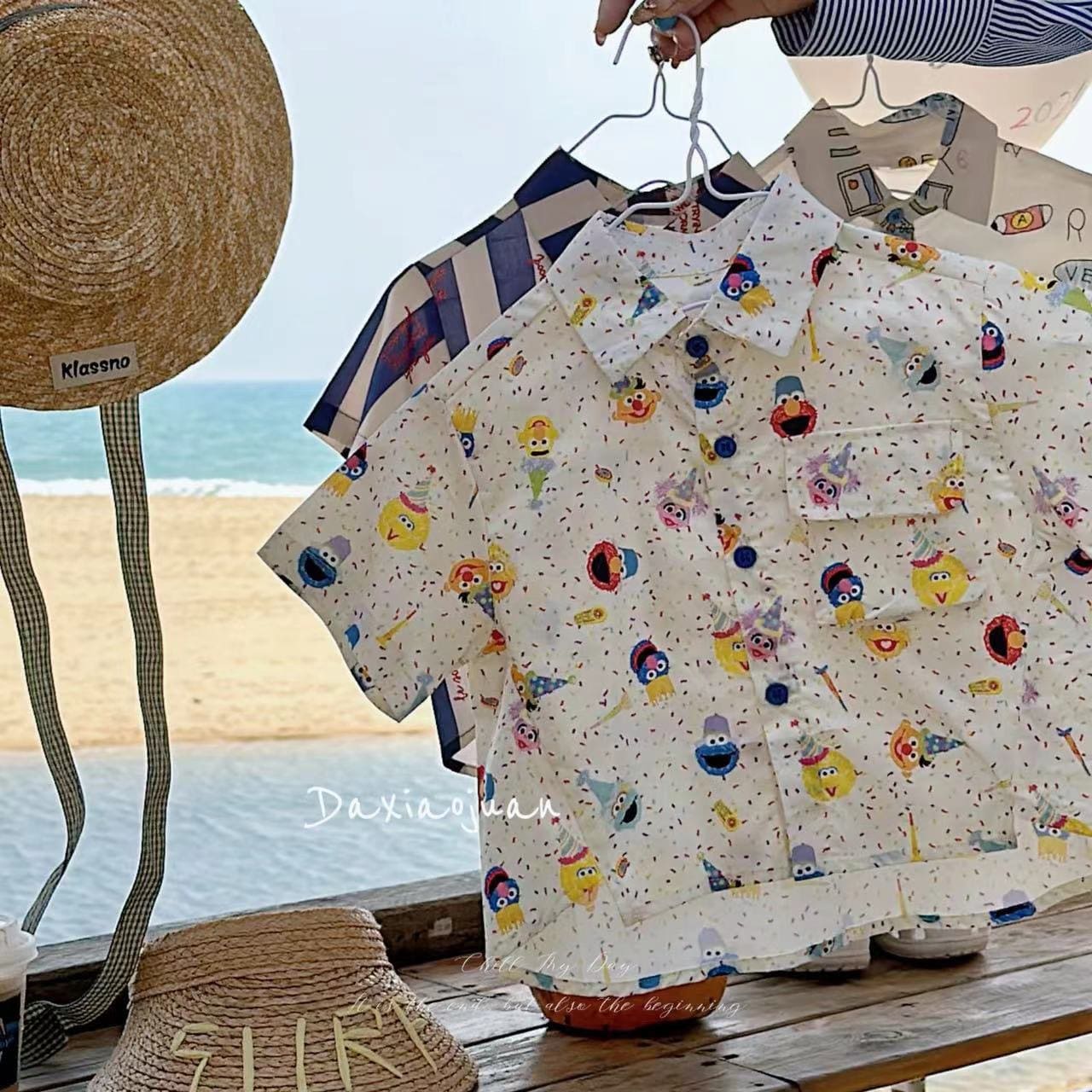 DXJ Boys Vacation Shirt