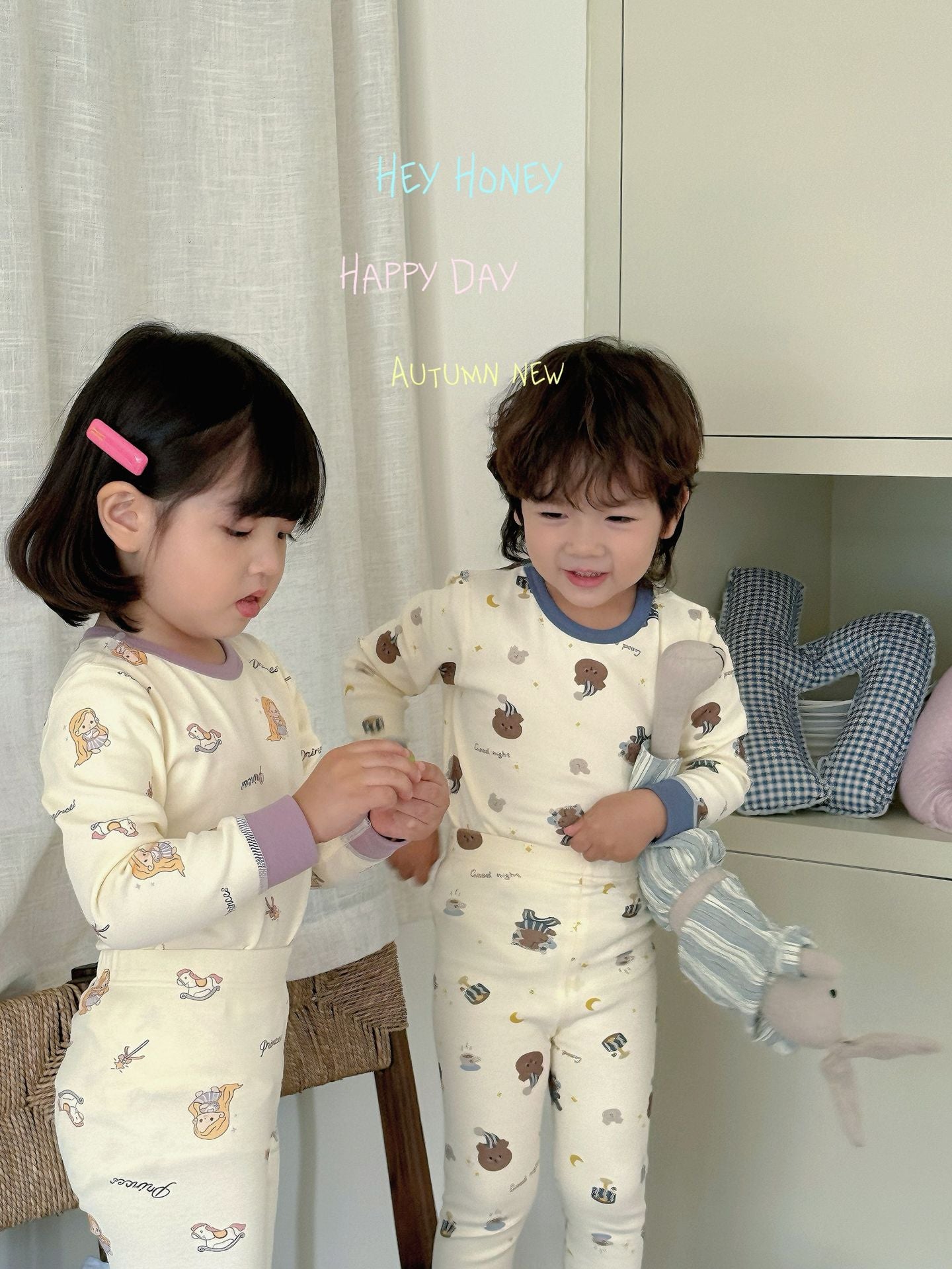 DXJ Kids Cozy Pyjama Set 2