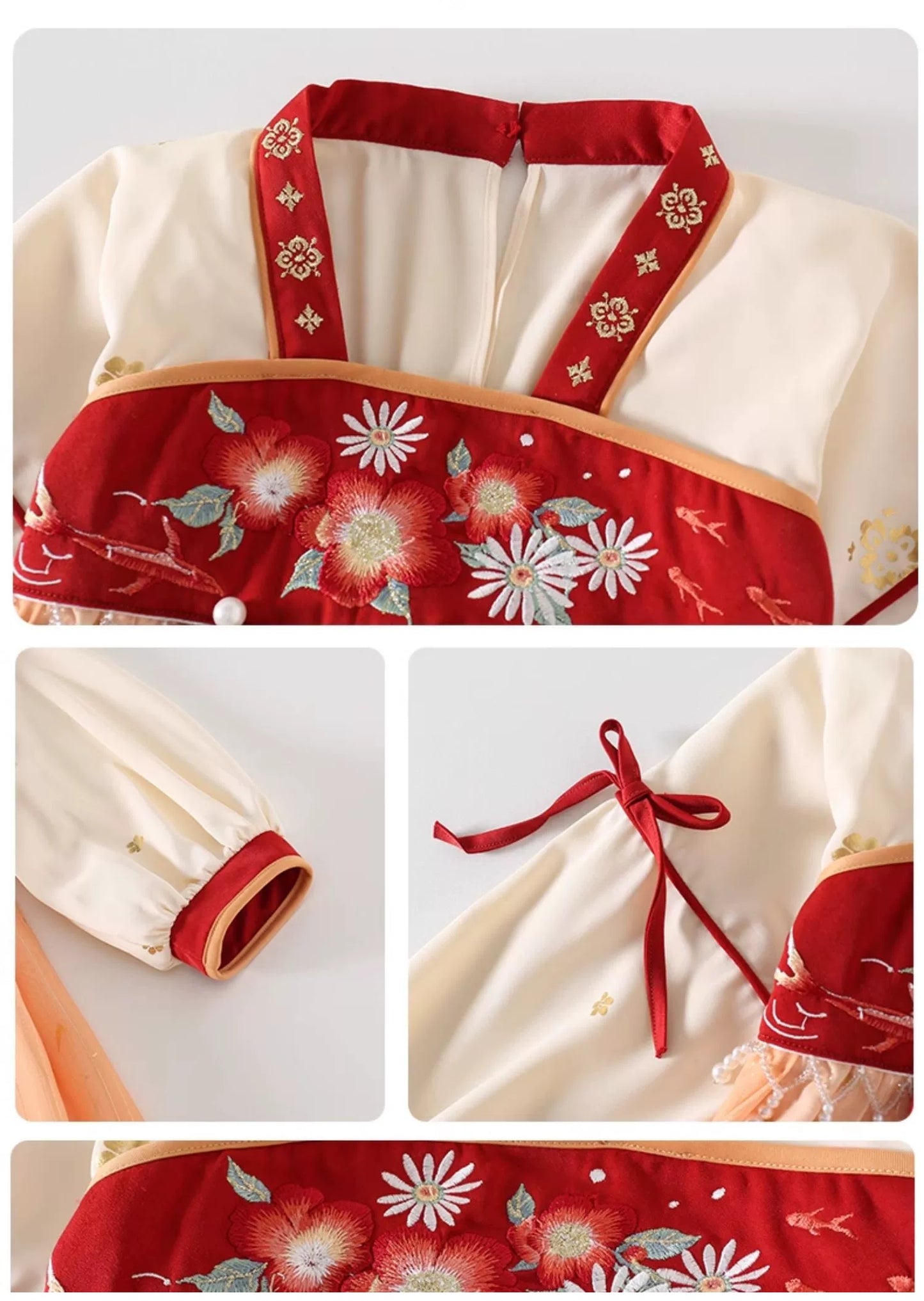 JXGX Fall/Spring Chinese New Year Girl Dress ---Qiwang