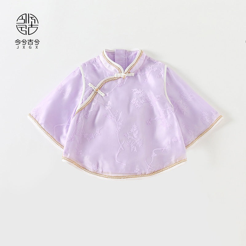 JXGX Girls Summer Orchid Grace | Mix & Match Traditional Tops & Skirts/Pants---Hewei