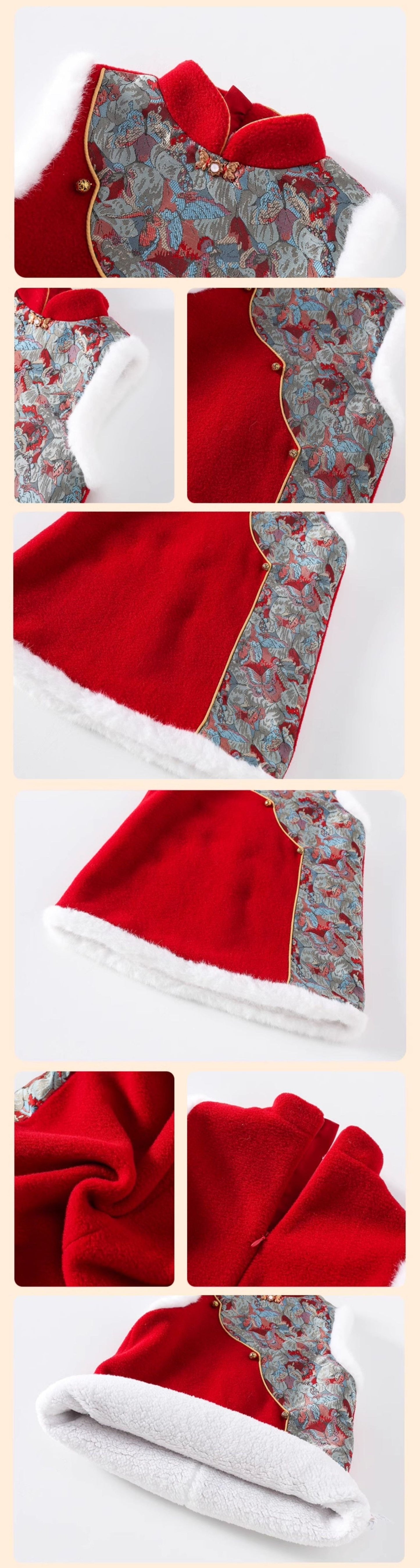 JXGX Chinese New Year Girl Dress --- Nuoran