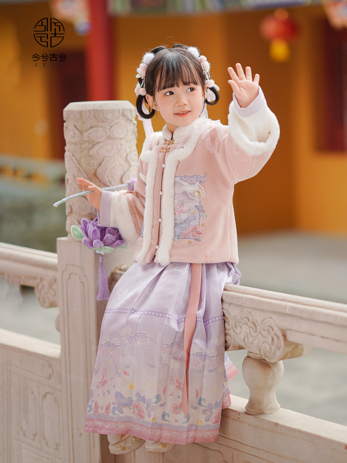 JXGX Chinese New Year Girl Set ---YunPan