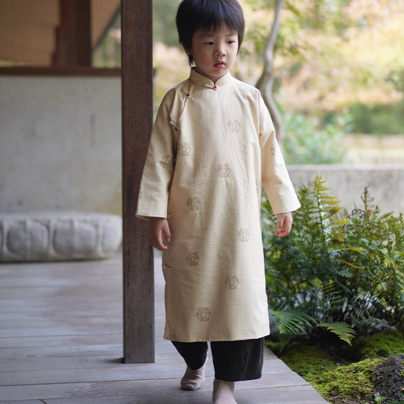 MaNa Kids Chinese Dragon Traditional Long Robe --- Chinese New Year