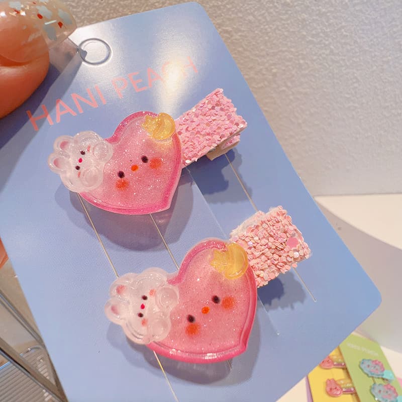 Baby/Girl Hair Elastic/Hair Clip Set