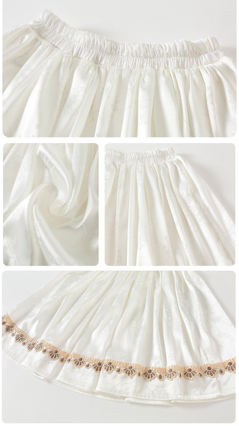 JXGX Girls Summer Orchid Grace | Mix & Match Traditional Tops & Skirts/Pants---Hewei