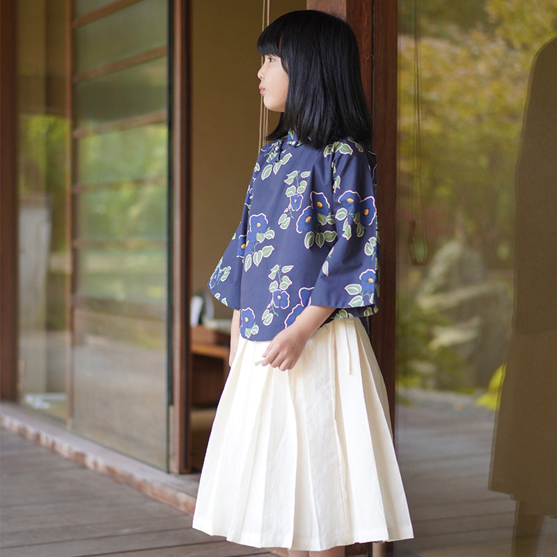 Haut à manches oversize vintage Camellia de MaNa