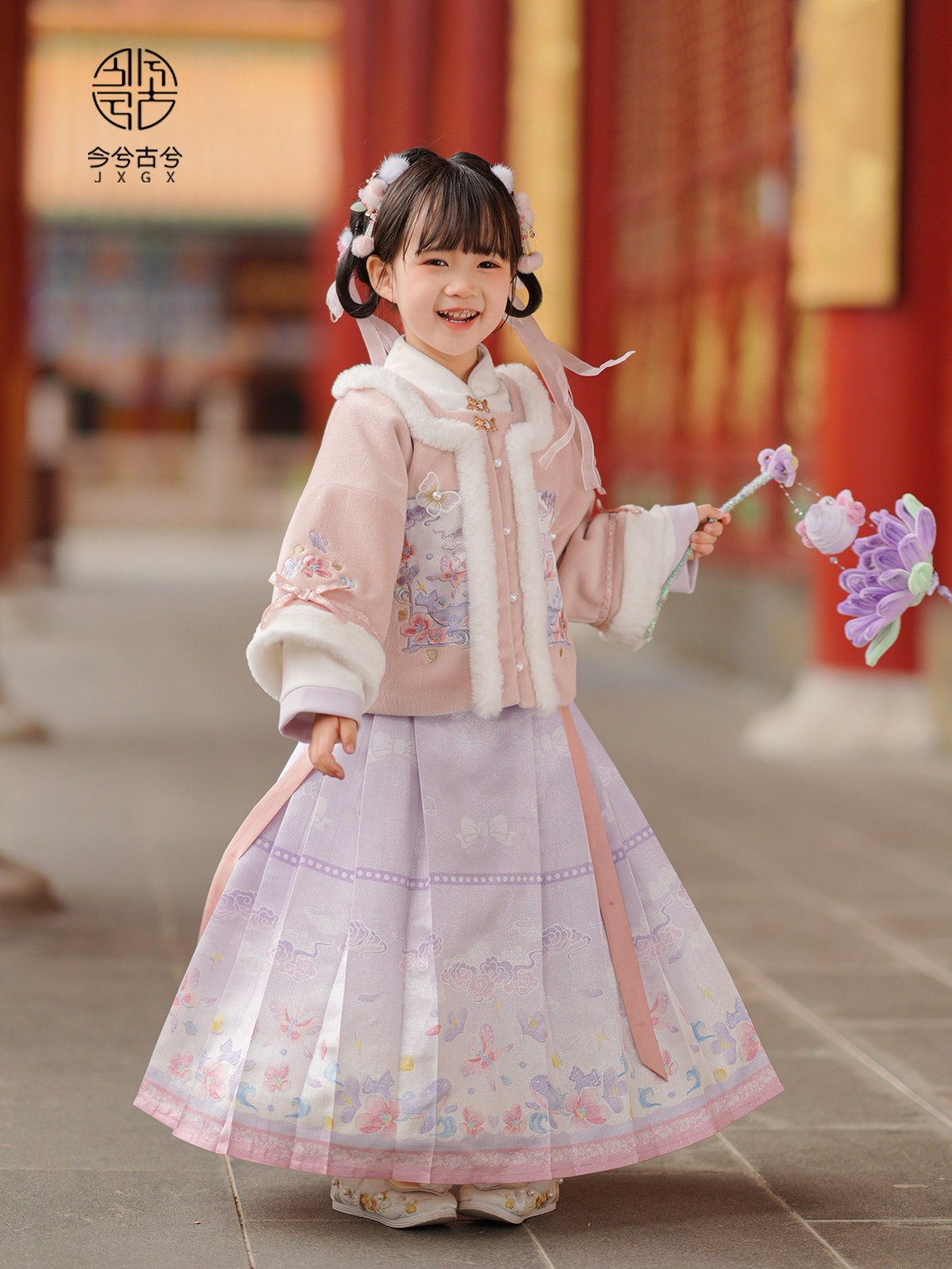 JXGX Chinese New Year Girl Set ---YunPan