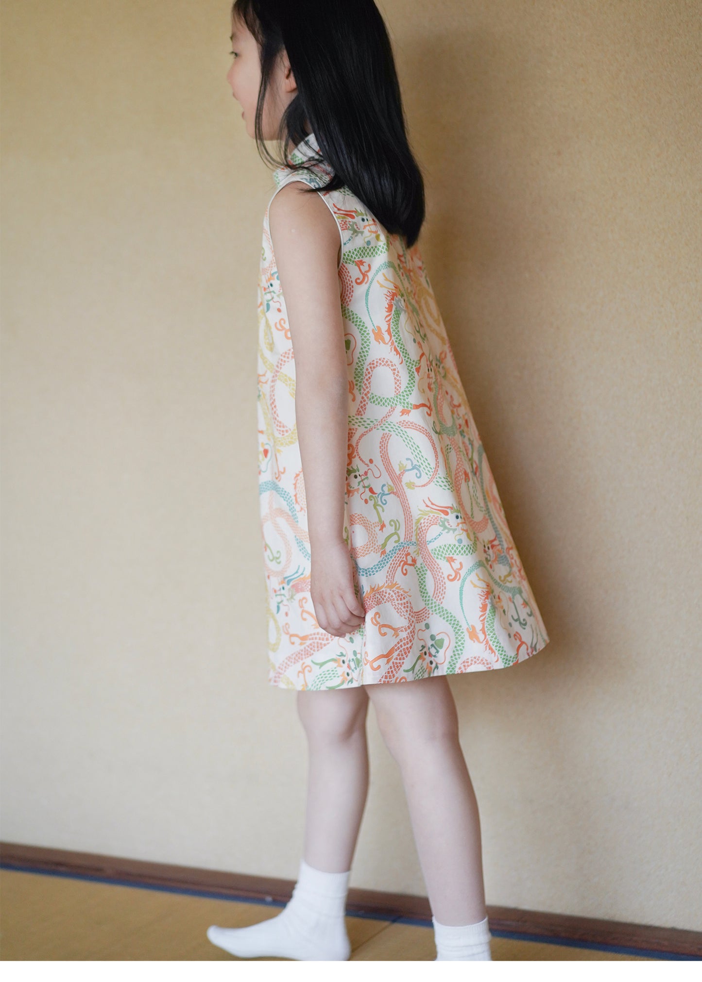 MaNa Cotton Dragon Sleeveless Dress