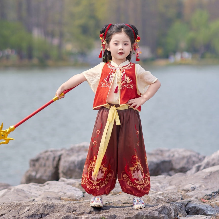JXGX Summer NeZha Kids Outfit----MoTong
