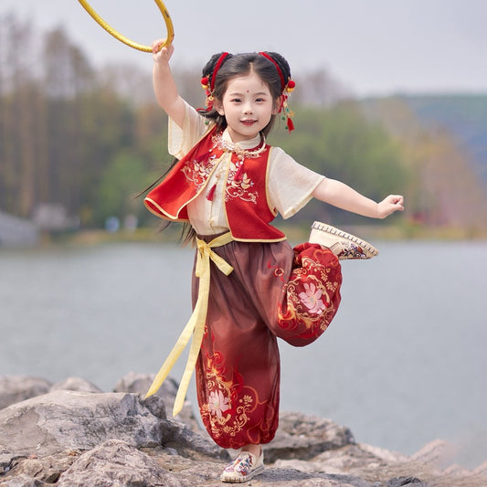 JXGX Summer NeZha Kids Outfit----MoTong