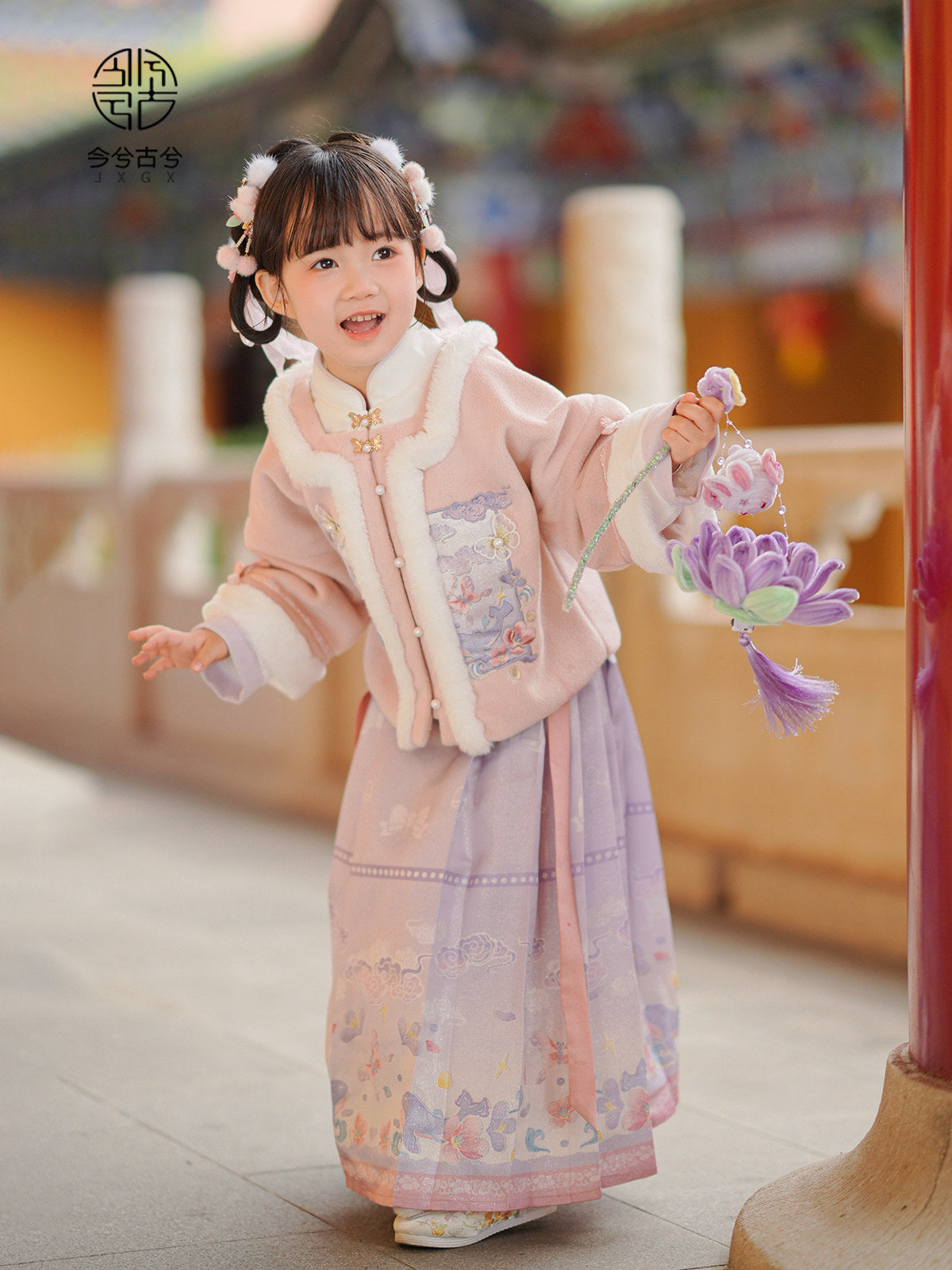 JXGX Chinese New Year Girl Set ---YunPan