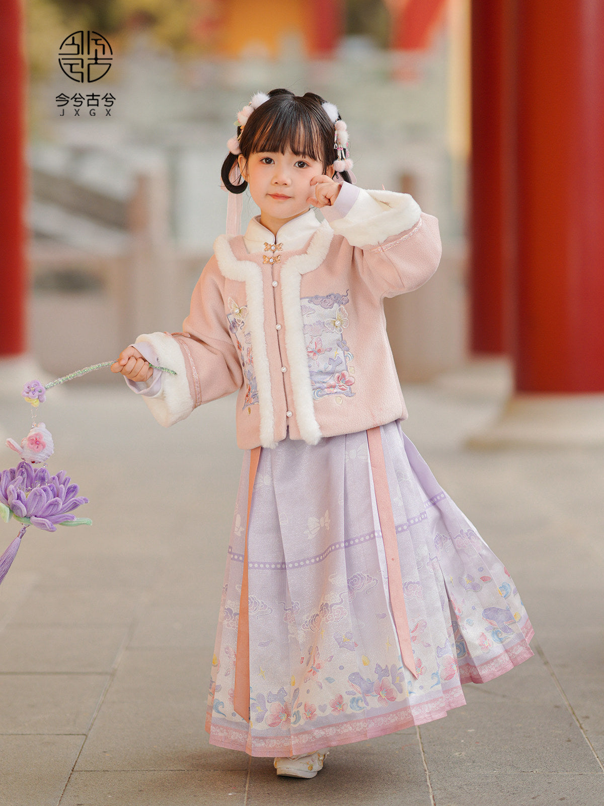 JXGX Chinese New Year Girl Set ---YunPan