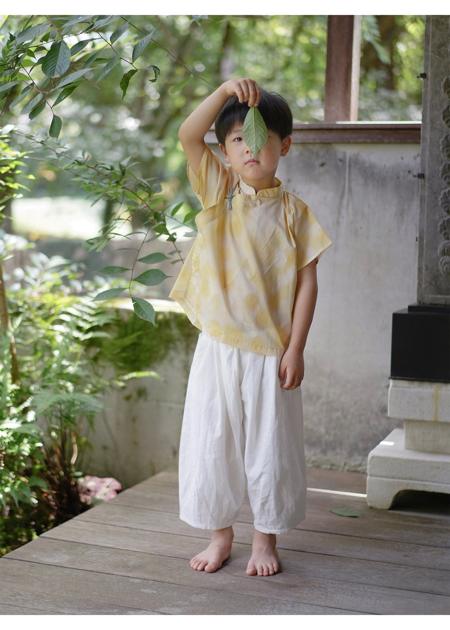 MaNa Cotton Yellow Dot Top t-shirt