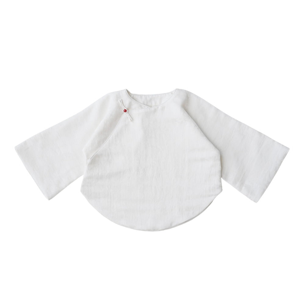 Chemise jacquard à manches oversize unisexe MaNa