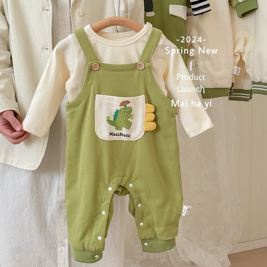 MHY Ensemble body dinosaure pour bébé