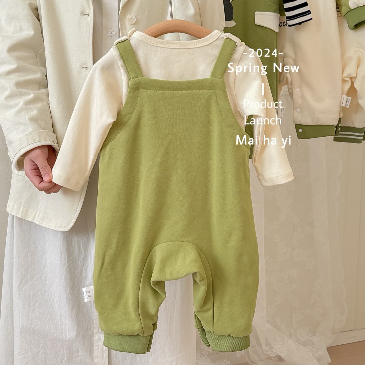 MHY Baby Dinosaur Bodysuit Set