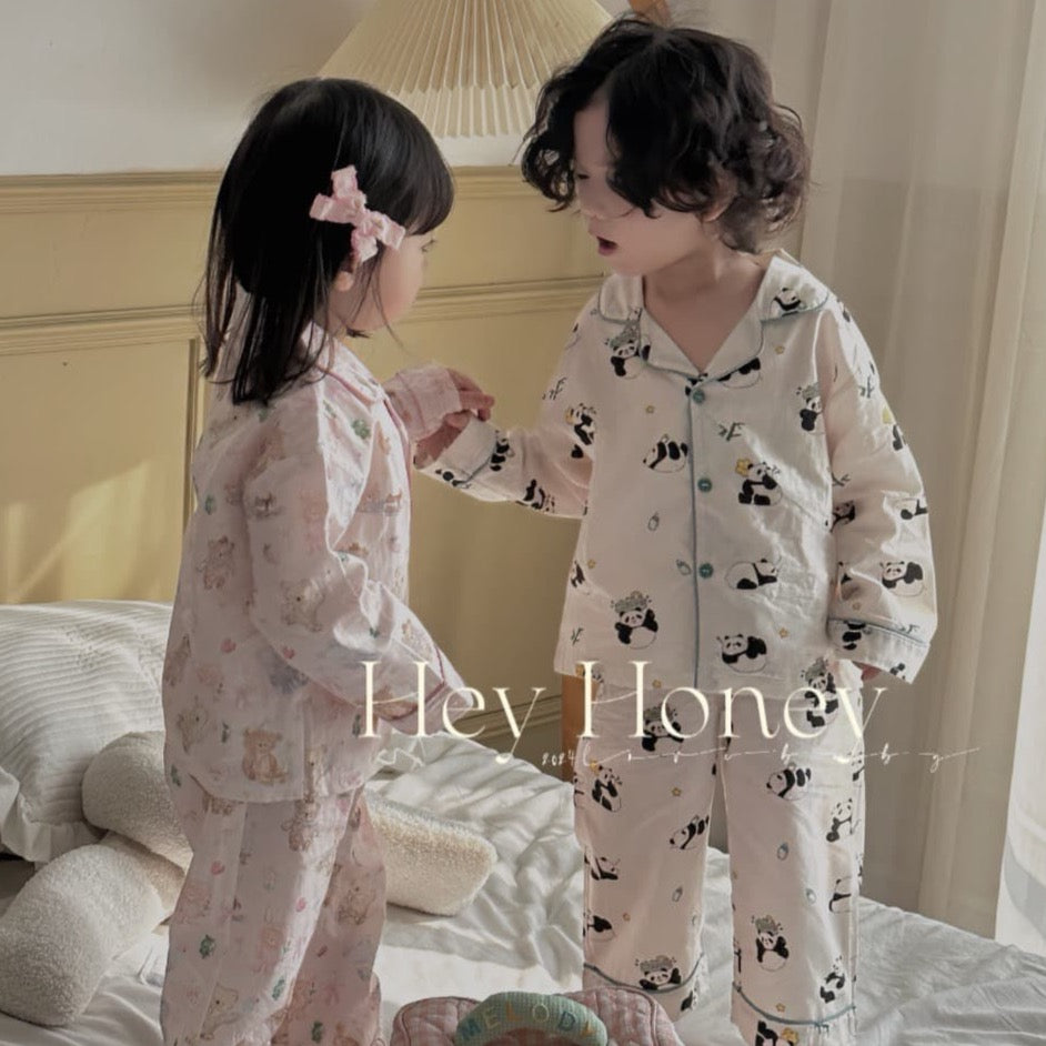 Ensemble pyjama 2 pièces pour enfants DXJ