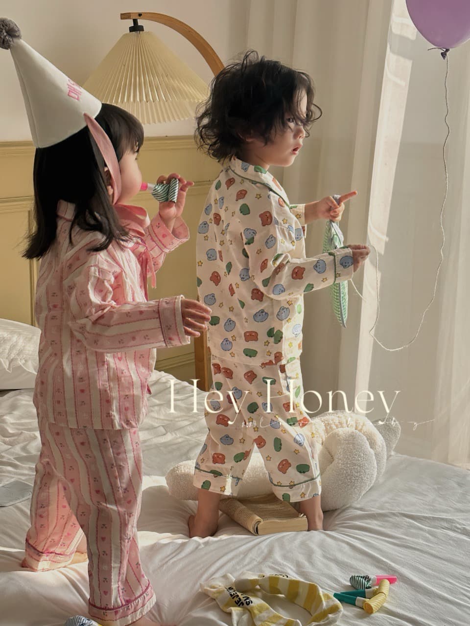 Ensemble pyjama 2 pièces pour enfants DXJ