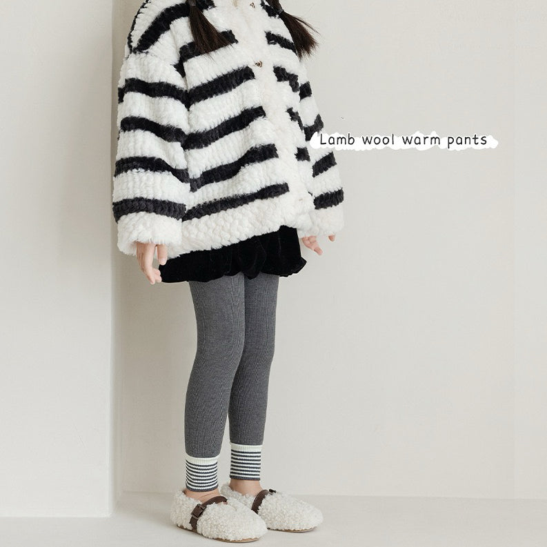 2023 W Toddler/Kids Heavy Fleece Tights - C2C Kids