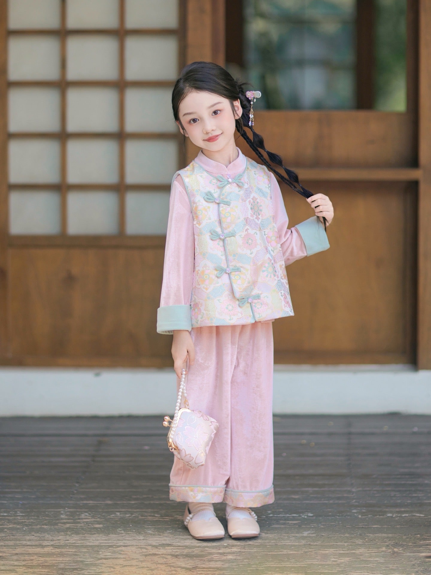 JXGX Lunar Blossom 2-Piece Girl’s Set ---ZhiXu