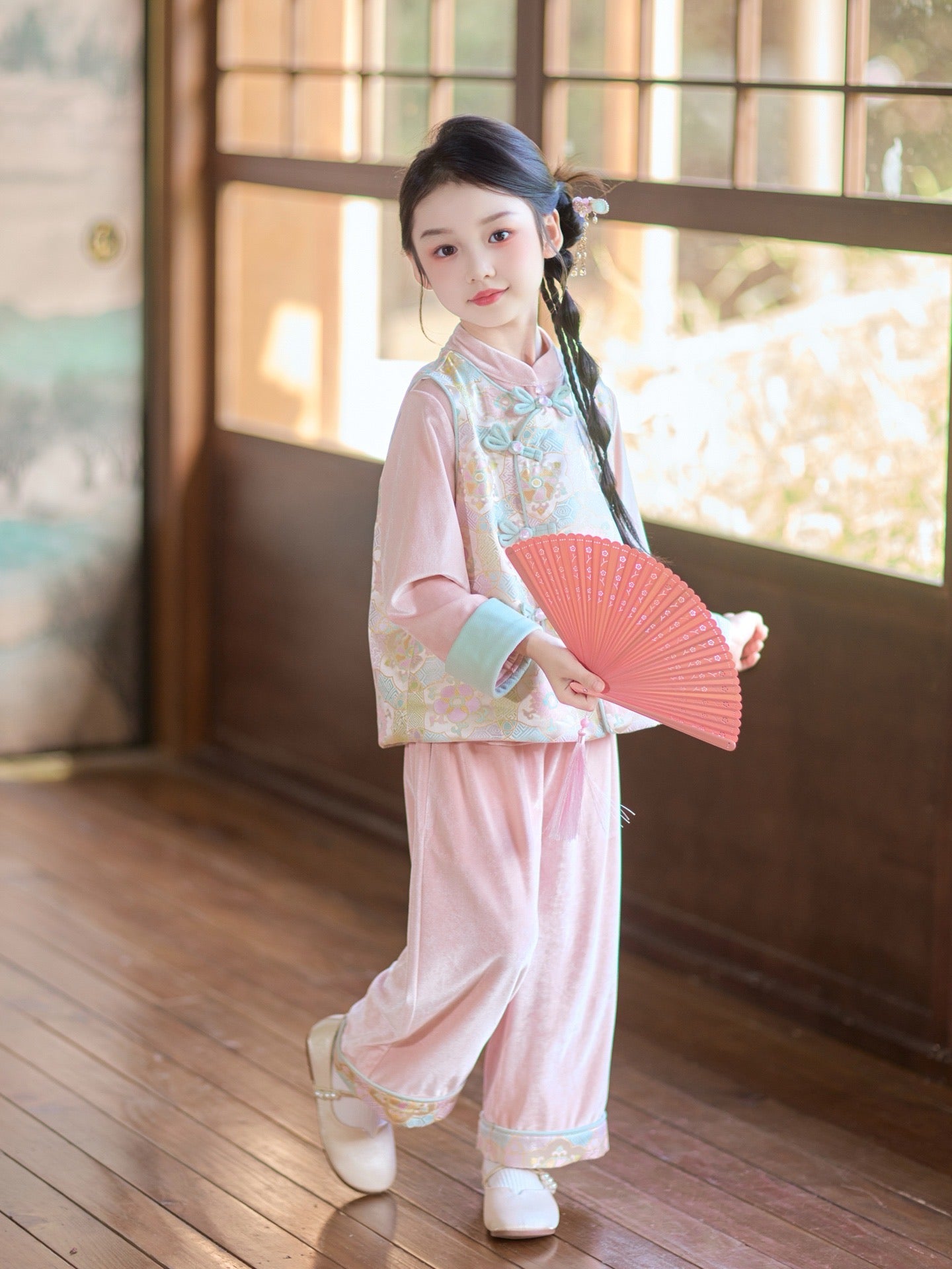 JXGX Lunar Blossom 2-Piece Girl’s Set ---ZhiXu