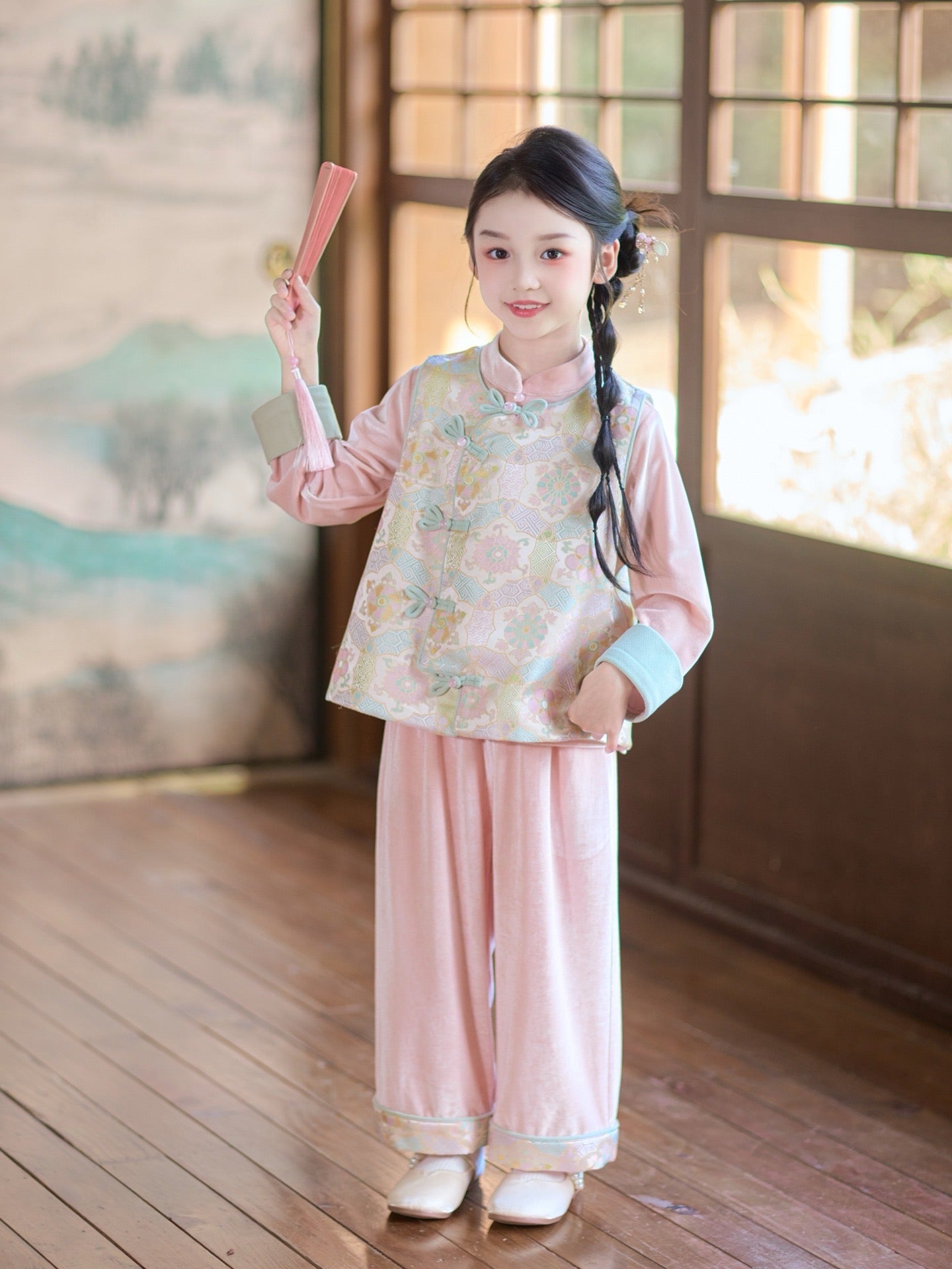 JXGX Lunar Blossom 2-Piece Girl’s Set ---ZhiXu