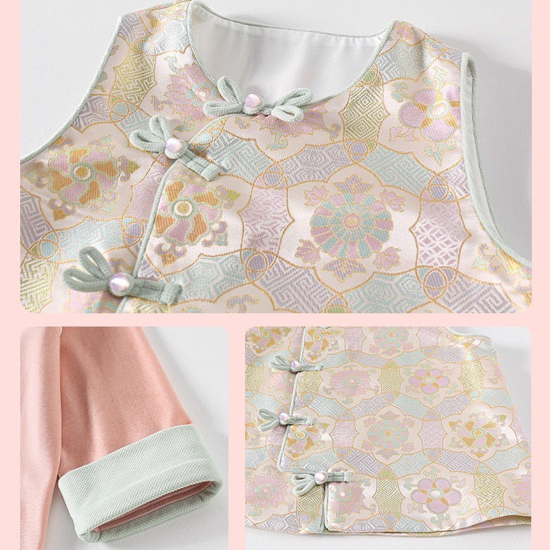 JXGX Lunar Blossom 2-Piece Girl’s Set ---ZhiXu