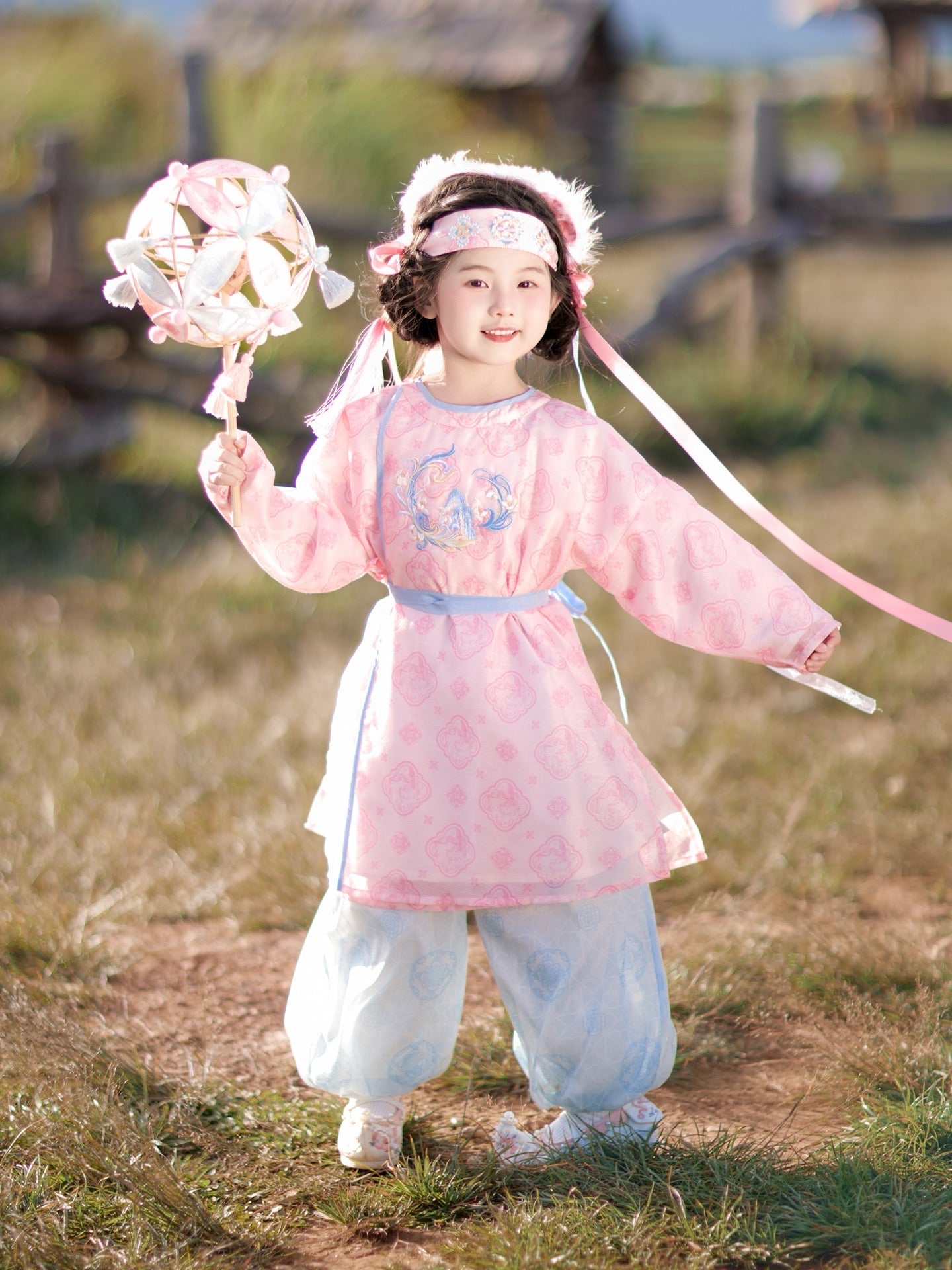 JXGX Jade Virtues 2-Piece Girl’s Set ---HuaiJin