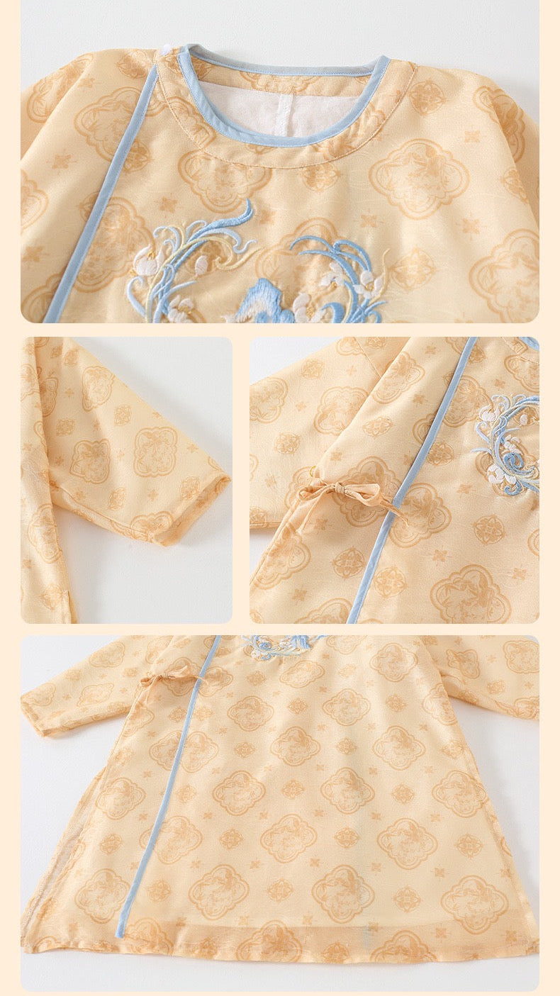 JXGX Jade Virtues 2-Piece Girl’s Set ---HuaiJin