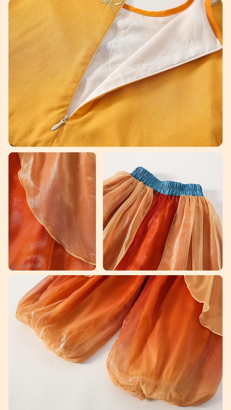 JXGX Princess Jade Rabbit 2-Piece Girl’s Set ---YuTuGongZhu