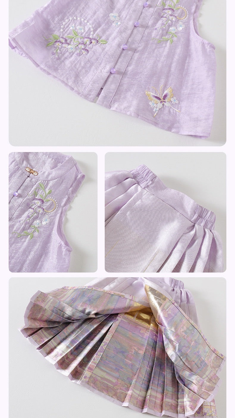 JXGX Wisteria Elegance 4-Piece Girl’s Set ---ChuiMeng