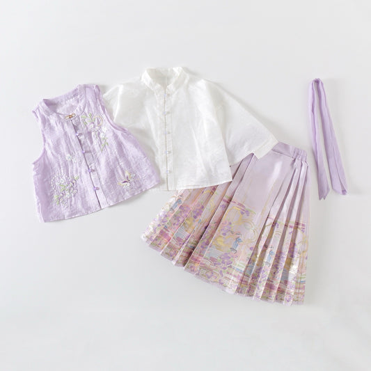 JXGX Wisteria Elegance 4-Piece Girl’s Set ---ChuiMeng